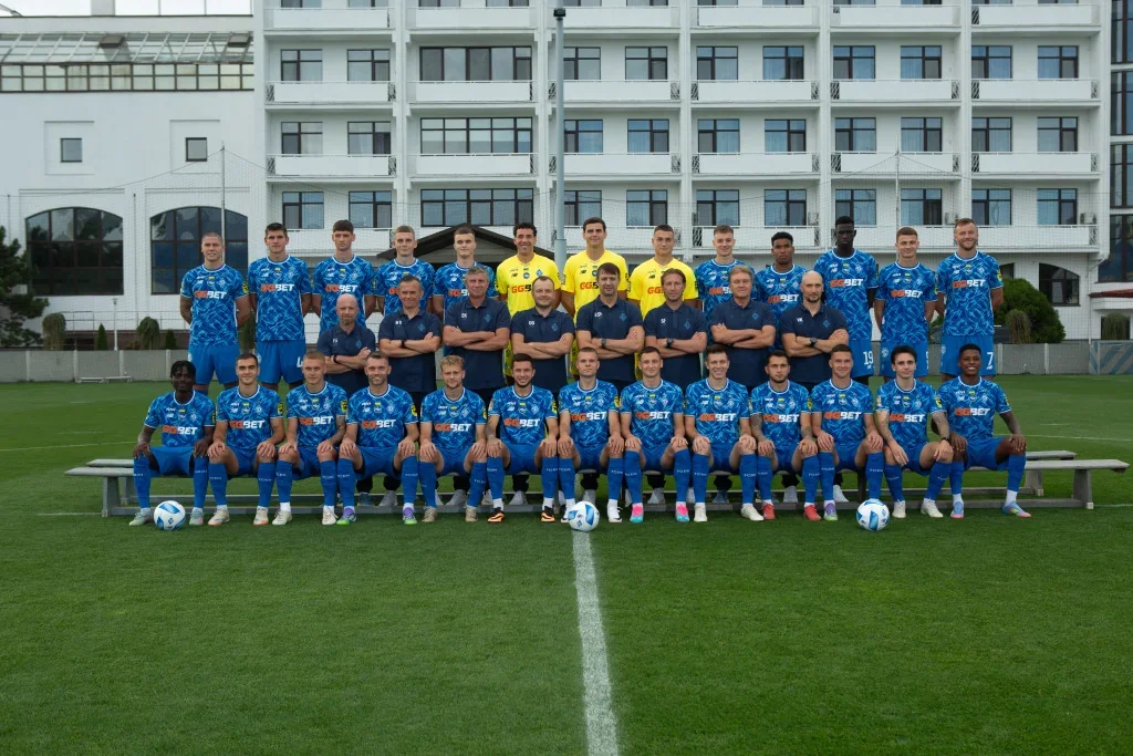 Склад Динамо перед контрольною грою з Радомяком у Любліні