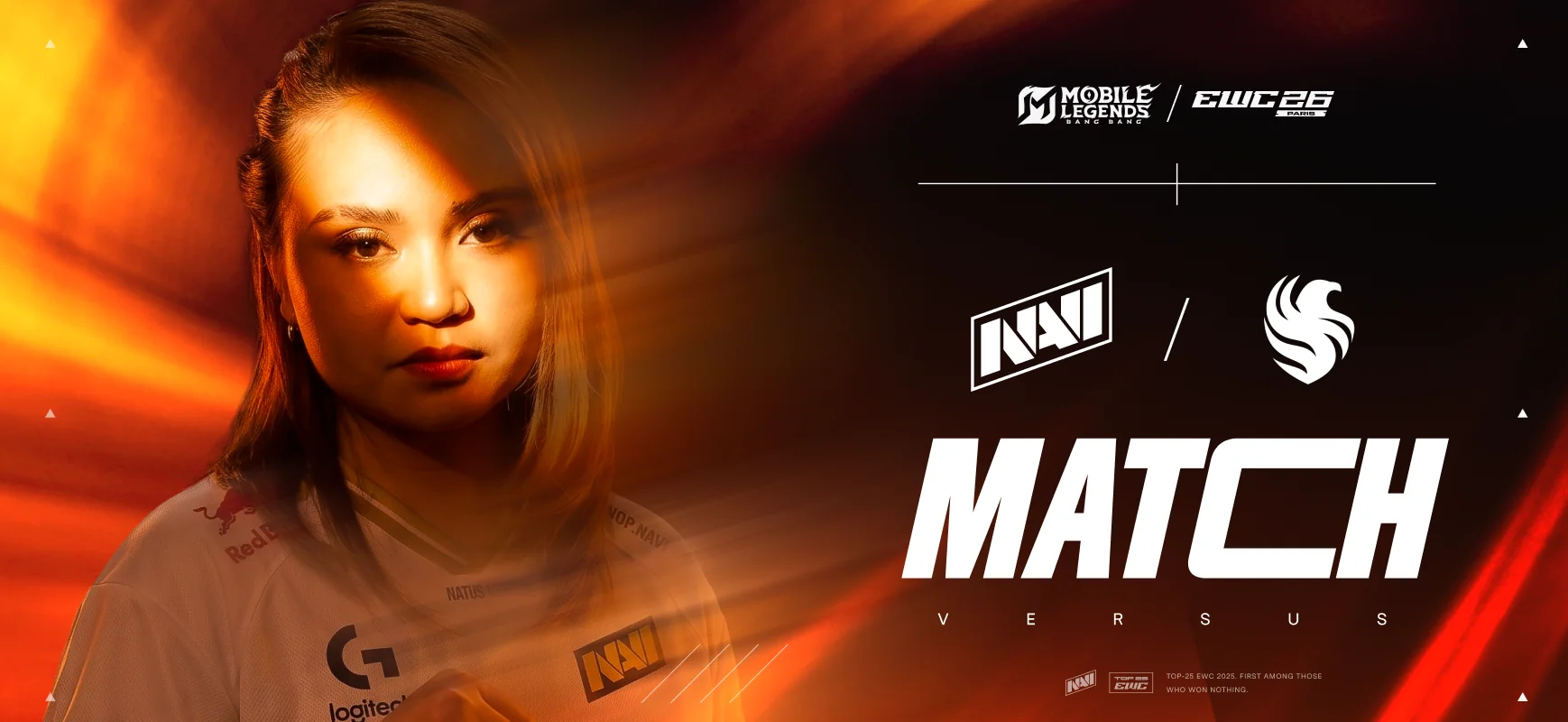 Игрок NAVI PH в промо-матче против Gen.G на EWC 2026