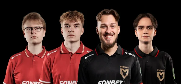Гравці MOUZ у формі перед поверненням PR до команди